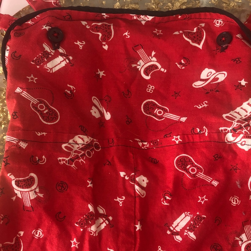 Red Kids One Piece with Fun Patterns - Picture 2 of 3